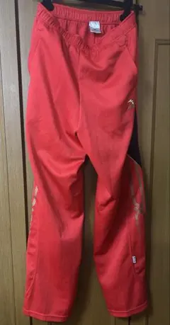 ミズノ　ジャージ下　パンツ　メンズ　Oサイズ　レッド　即購入可能