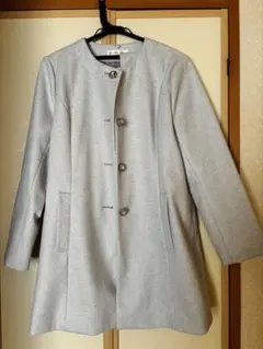 ノーカラーコート