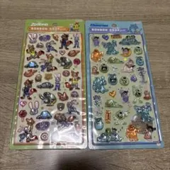 ボンボンドロップシール　ディズニー