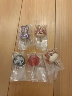 ね*め様 ズートピアカプセルトイ5個セット