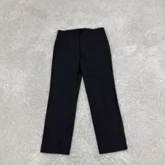 UNIQLO ユニクロ スマートアンクルパンツ 黒パンツ Lサイズ