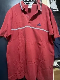 adidas ポロシャツ レッド