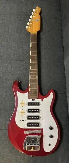 【希少】TEISCO テスコ　ビザールギター 1960年代のサムネイル