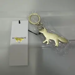 MAISON KITSUNE マルチカラー フォックス キーチェーン新品未使用