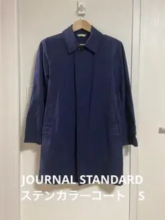 JOURNAL STANDARD ステンカラーコート ネイビー【秋】