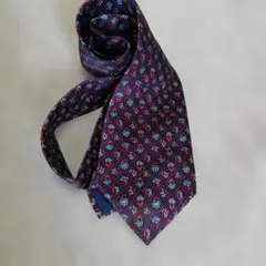 LANVIN シルク花柄ネクタイのサムネイル