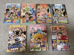 ワンピース 75巻～80巻 ラッキー77 ポストカード&おえかきメモセット