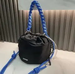 topologie ドローストリングバッグ 黒