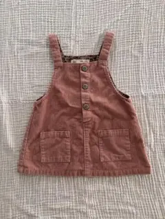 Zara Baby コーデュロイ ジャンパースカート 9-12ヶ月　80サイズ