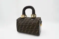 【レアアイテム】FENDI　ズッカ　ハンドバッグ　ミニボストン　FF柄