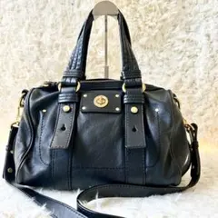 MARCJACOBS 2WAY leather shoulder bag y2k