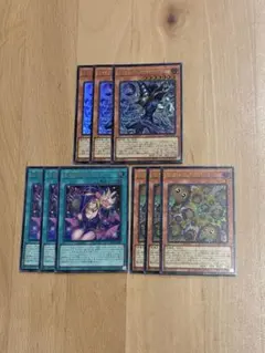 【遊戯王】王のしもべ -ブラック・マジシャン 黒魔導のカーテン 増殖するクリボー