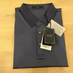 EMZ ダークブルー ゴルフシャツ サイズ52