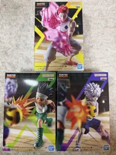 HUNTER×HUNTER フィギュア ゴン キルア ヒソカ3体セットG.I編