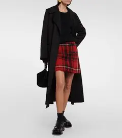 ラルフローレンチェック柄ラップスカート