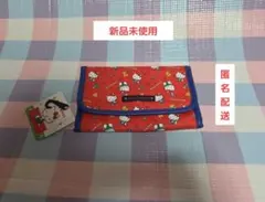 新品未使用 ハローキティ多収納ケース 母子手帳ケース お薬手帳ケース