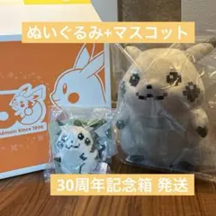 はじまりのピカチュウ ポケモン30周年記念 ぬいぐるみ マスコット 箱付き