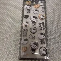 ハローキティ シール　ぷっくり　ふくらみ　マシュマロ