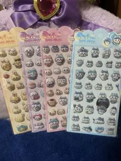 ちいかわぷくぷくシール4枚セット