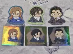 名探偵コナン ちぢませ隊 ステッカーコレクション2 萩原研二/萩原千速/横溝重悟