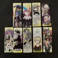 ナツコミ2025 レンチキュラー　しおり　9枚セット