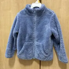 フリースジャケット ライトブルー 110