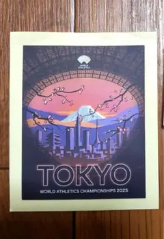 【非売品】世界陸上限定　ステッカー 東京 世界陸上競技選手権 2025