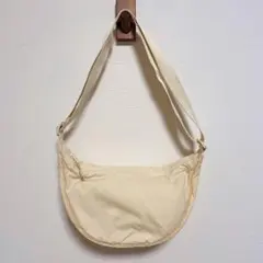 UNIQLO ラウンドミニショルダーバッグ ナチュラル