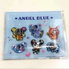 新品未開封 ナルミヤ エンジェルブルー セブンイレブン限定 ぷっくり シール