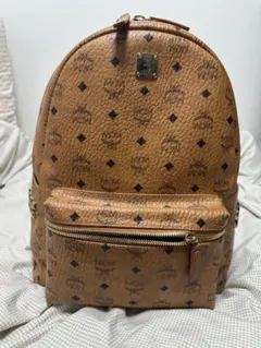 MCM ブラウンレザー リュック・バックパックのサムネイル