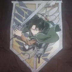 リヴァイ アニメ描き下ろしフラッグ 進撃の巨人