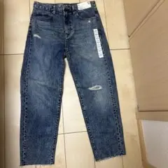 UNIQLO スラウチテーパードアンクルジーンズ