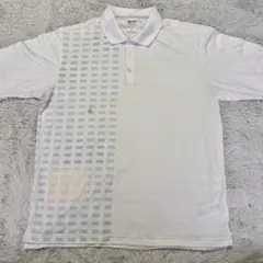 adidas メンズ ゴルフウェア ポロシャツ ホワイト L