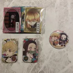 善逸＆禰豆子 缶バッジ