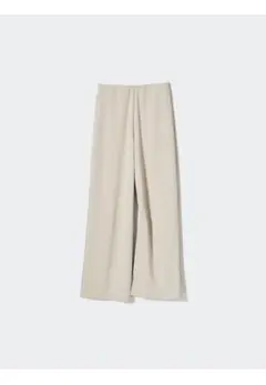 【未使用品】ユニクロ　クレープジャージーストレートパンツ　XLサイズ