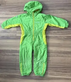 mont-bell 120サイズ グリーン ジャンプスーツ