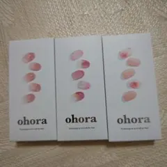 ohora ネイルシール 3セット