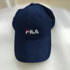 FILA キャップ ネイビー メッシュ素材のサムネイル