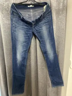 MOUSSY ダークブルー デニム 26