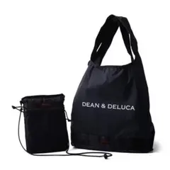 DEAN&DELUCA × BRIEFING サコッシュトートバッグ ブラック
