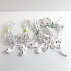A5211 iPhone 純正イヤホン 5個セット まとめ売り.