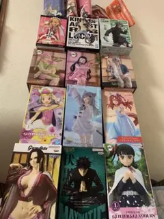 鬼滅の刃&呪術廻戦&ワンピースなど フィギュア雑貨13点まとめ売り