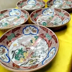 明治時代　赤絵　小皿　24枚　タエトウ　　w11.5㎝　　東S8-0525③ 明治時代 赤絵 小皿 24枚 タエトウ w11.5㎝ 東S8-0525③ - メルカリ