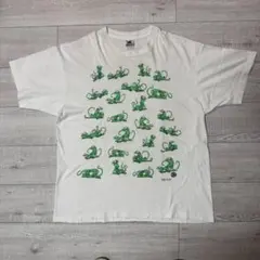 古着】90s 半袖Tシャツ カナダ製シングルステ ッチ 欧州観光地特産物 