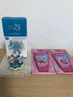 ディズニー　25周年　フィギュア　ミニーのファンダーランド　ワッペン
