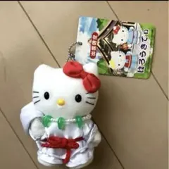 サンリオ ハローキティ 平成レトロ ぬいぐるみ マスコット 緑茶 - メルカリ