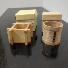 手提3ツ引野立弁当　松花堂　懐石　1-320-10 木製品　お節　重箱 手提3ツ引野立弁当 松花堂 懐石 1-320-10 木製品 お節 重箱 - メルカリ