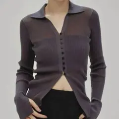 TODAYFUL Sheer Skipper Knit未使用 TODAYFUL/トゥデイフル】Sheer Skipper Knit/シアースキッパーニット