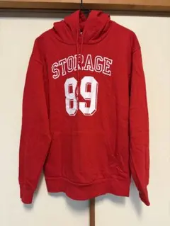 BROWNY パーカー レッド Mサイズのサムネイル
