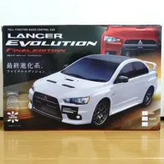 三菱 ランサー エボリューション ファイナルエディション ラジコン ホワイトのサムネイル